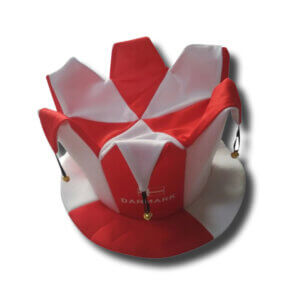 Danmark merchandise fanartikler, narhat, rødt hvidt, dansk flag