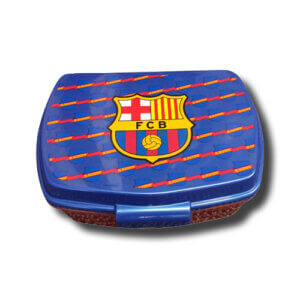 Madkasse, mellemlåg, FC Barcelona, blå, rød, gul