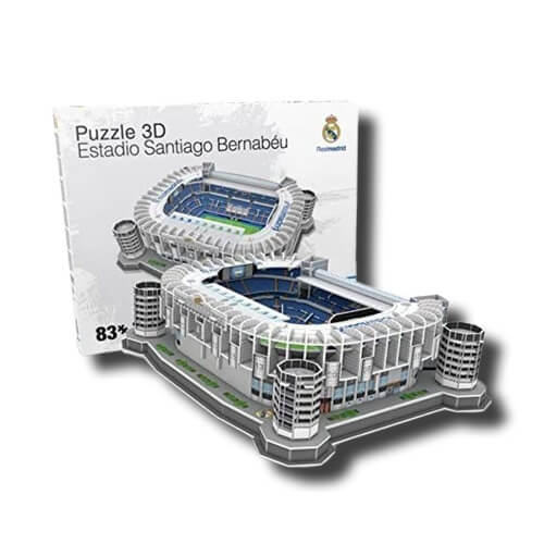 3D puslespil, Real Madrid, Santiago Bernabéu, Nanostad,