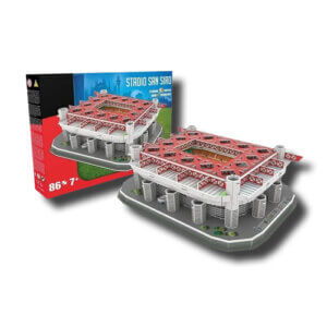 3D puslespil, Milan og Inter, Stadio San Siro, Nanostad,