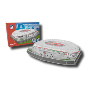 3D puslespil, Atletico Madrid, Wanda Metropolitano, Nanostad,